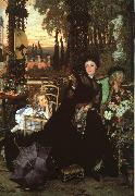 James Tissot Une Veuve  (A Widow) oil painting artist